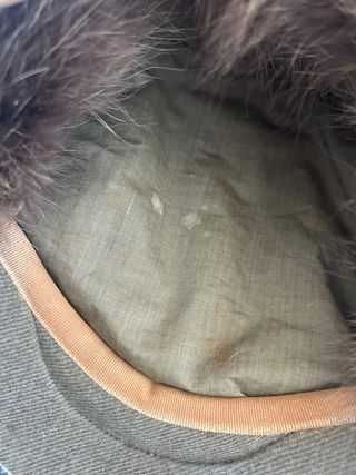 Berretto in lana e cashmere con pelo Brunello Cucinelli