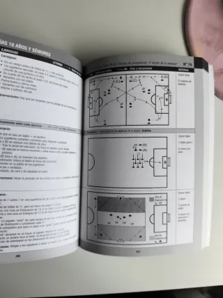 Libro de programación anual sobre futbol