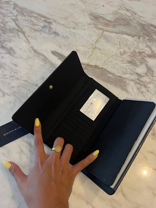 Cartera wallet Tommy Hilfiger Negra