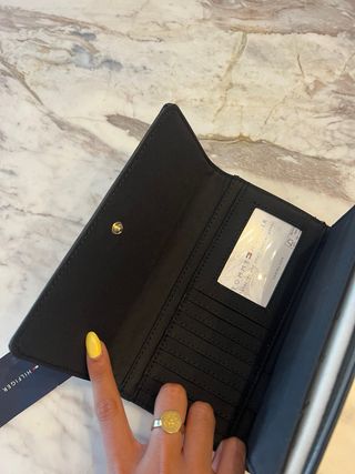 Cartera wallet Tommy Hilfiger Negra