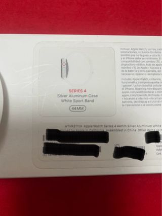 Apple Watch Series 4 Aluminio Rojo 44mm
