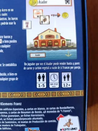 Le Havre Juego de Mesa a estrenar