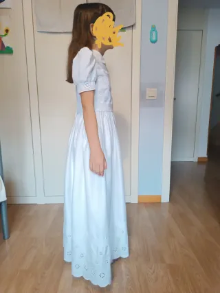 Vestido de Comunión Blanco Niña