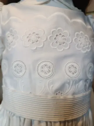 Vestido de Comunión Blanco Niña