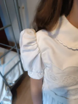 Vestido de Comunión Blanco Niña