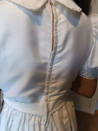 Vestido de Comunión Blanco Niña