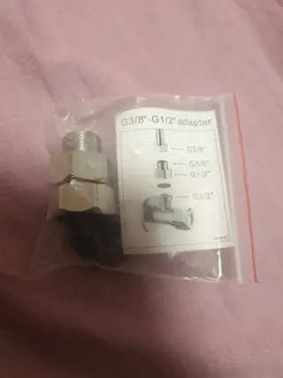 Adaptador G3/8 - G1/2 para grifo