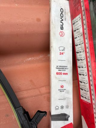 Spazzole tergicristallo auto 600mm 24