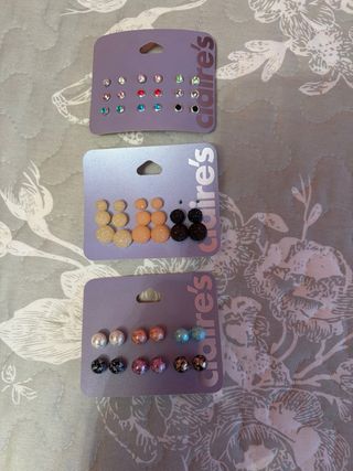 Pendientes Claire's Multicolor