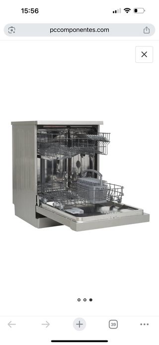 Lavavajillas Daewoo DDW-V15A15S Acero Inox 60cm