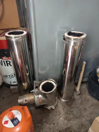 Tubos para chimenea de calefacción