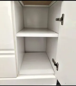 Mueble de baño 1 m + encimera mármol + lavabo