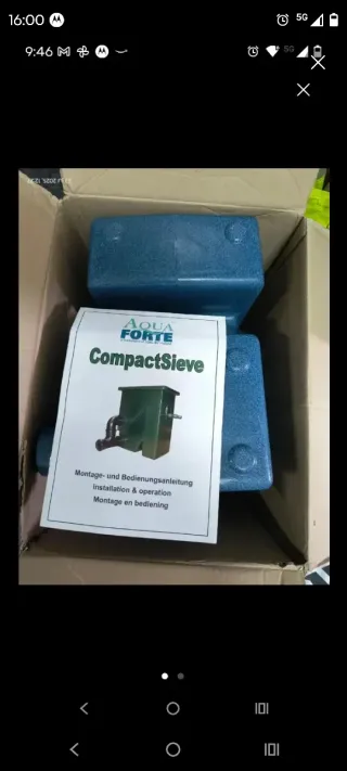 Filtro Aqua Forte CompactSieve