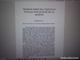 CERVANTES: DON QUIJOTE DE LA MANCHA (ED. FACSIMIL)