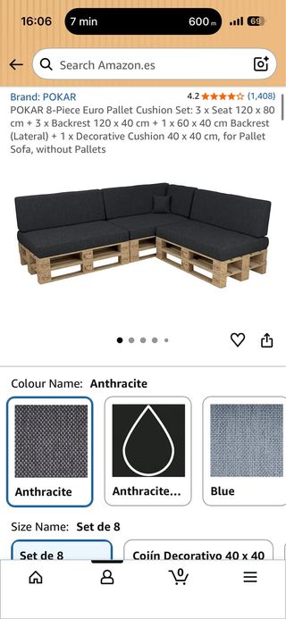 Cojines para palets - Nuevos