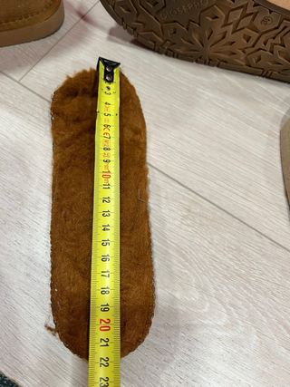 Botas australianas piel marrón talla 36