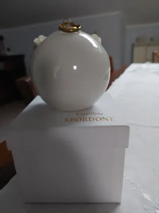Capodimonte Porcellane Sbordone Ornamento Natale