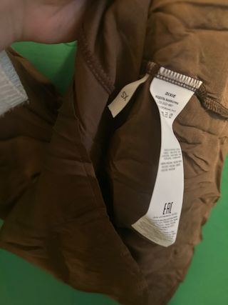 Top Dixie marrone con spalline
