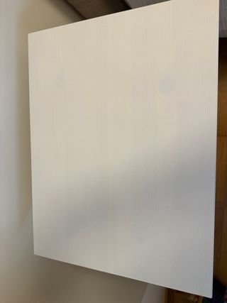 Mesa de noche Hemnes blanca Ikea