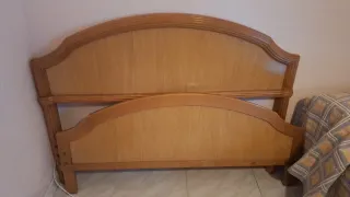 Cabecero cama madera 135cm