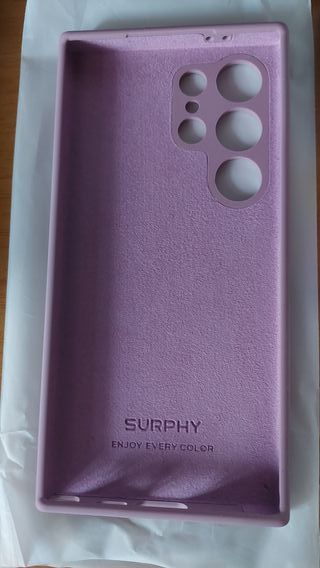 SURPHY Cover per Samsung S24 Ultra Viola Lilla
