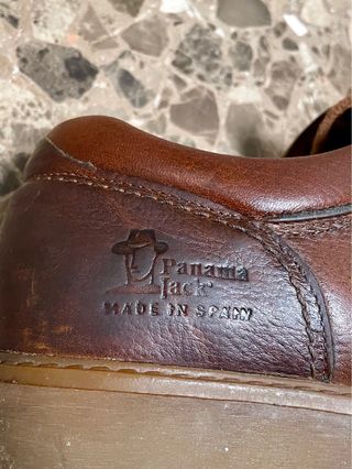 Zapatos Panama Jack Marrones Hombre