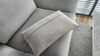 Cojines decorativos grises (2 unidades)