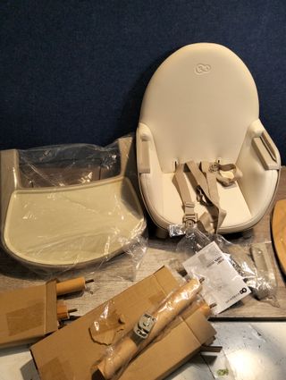 kk Kinderkraft FINI 2 Trona bebé 2 en 1, Silla Infantil