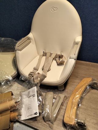 kk Kinderkraft FINI 2 Trona bebé 2 en 1, Silla Infantil