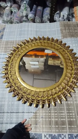 Specchio Sole Dorato