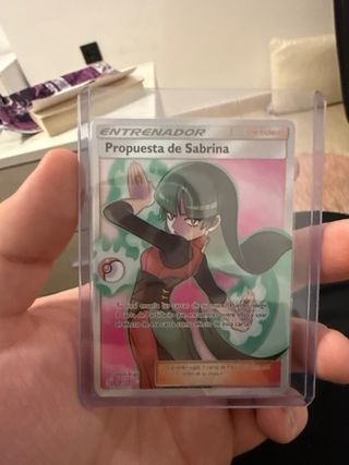 Carta Pokémon Propuesta de Sabrina 181/181 cambio