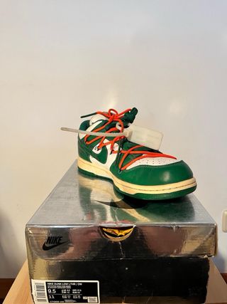 Off-White Bambas Verde y Blanco