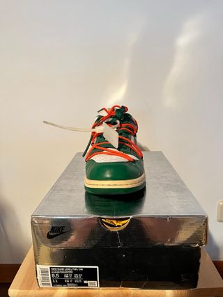 Off-White Bambas Verde y Blanco