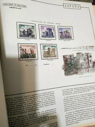 Álbum Sellos España 1965-1969