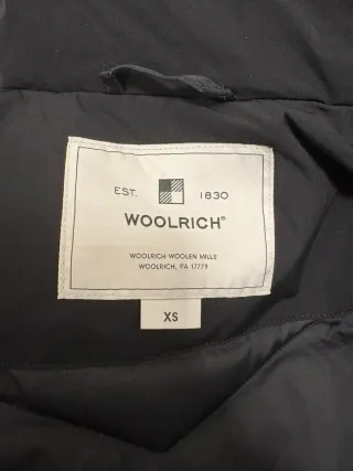 Parka Woolrich donna nera con cappuccio