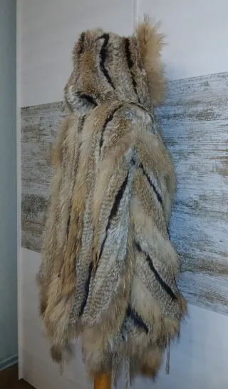 Capa/Poncho Piel Auténtica