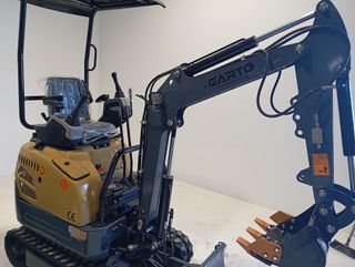 MINI EXCAVADORA COMPACTA 0,65Ton GASOLINA y KUBOTA