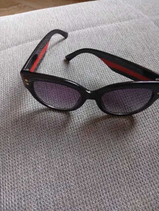 Occhiali da sole Gucci donna neri e oro