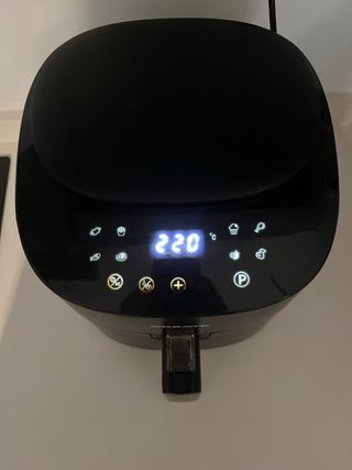 Freidora de aire Create negra 3.5L