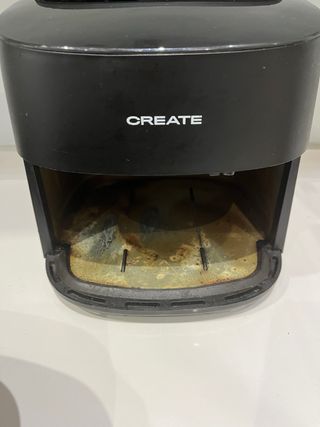 Freidora de aire Create negra 3.5L