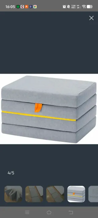 Colchón plegable Ikea