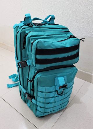 Mochila Táctica Militar turquesa