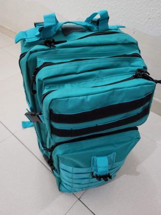 Mochila Táctica Militar turquesa