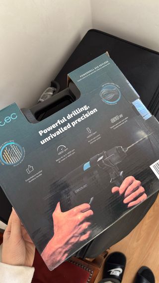 Taladro Cecotec 850W con maletín y brocas