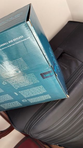 Taladro Cecotec 850W con maletín y brocas