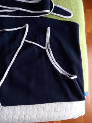 Blusa Zara azul mujer