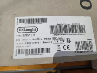 Cafetera DeLonghi Nespresso Lattissima One