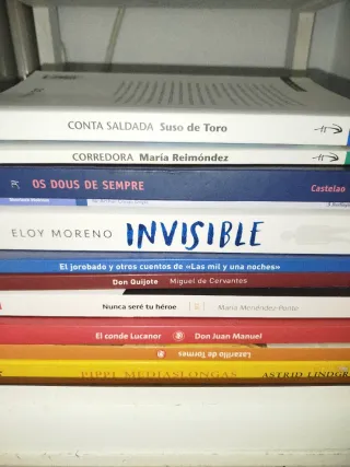 20 Libros lectura. Cada uno 7 e