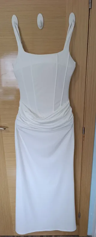 Vestido de Novia Blanco Largo