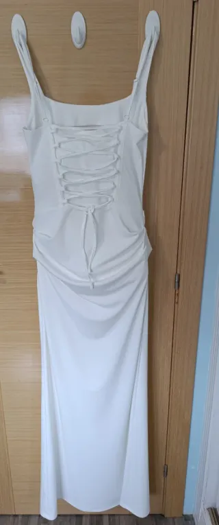 Vestido de Novia Blanco Largo